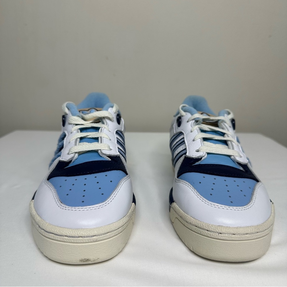 Adidas Men’s Rivalry Low 86 Tar Heels UNC Blue /White FZ6334 Size 5 - Picture 3 of 10
